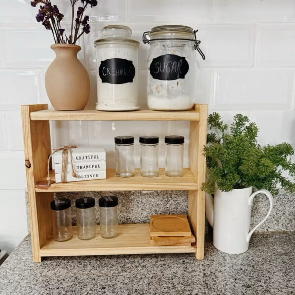 Wooden 3 Layer Shelf Organizer (Lucho)