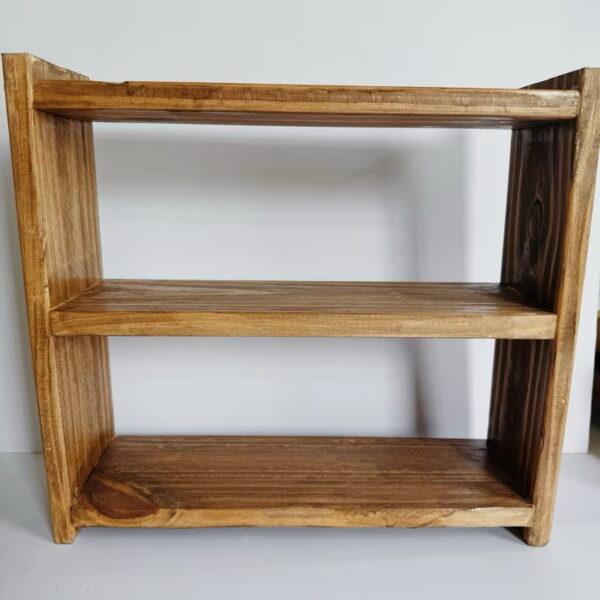 Wooden 3 Layer Shelf Organizer (Lucho) - Image 2