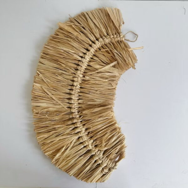 Large Rafia Feather Shape Wall Hang (Rio) - Image 7