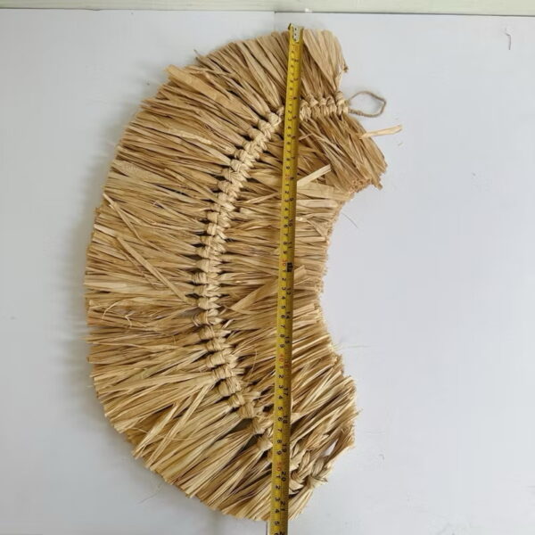 Large Rafia Feather Shape Wall Hang (Rio) - Image 5