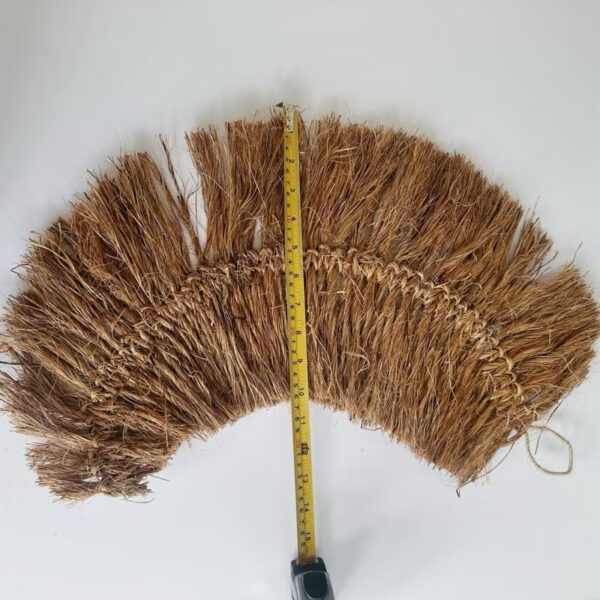 Large Abaca Feather Shape Wall Hang (Amanda) - Image 2