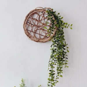 Hanging Plants Leaves or flower Artificial Faux for Decor