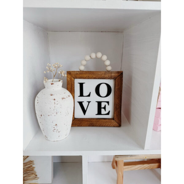 LOVE Wooden Signage Frame Farmhouse Decor - Image 3