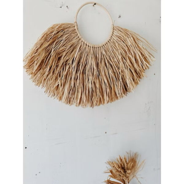 B&Co Giant Raffia Wall Decor (Savannah) - Image 8