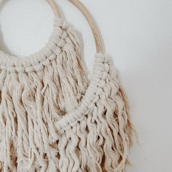 B&Co 2-Ring Macrame Wall Decor (Miguel) - Image 6