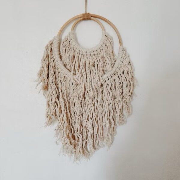 B&Co 2-Ring Macrame Wall Decor (Miguel) - Image 5