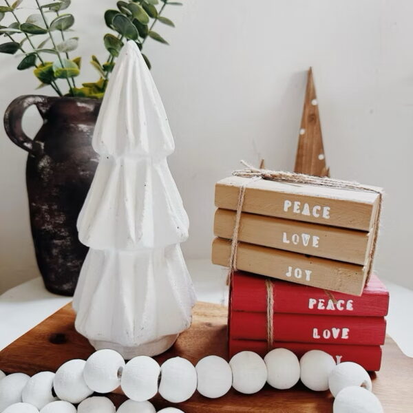 Claypot Christmaa Tree 9” Tall Decorative (Connie) - Image 11
