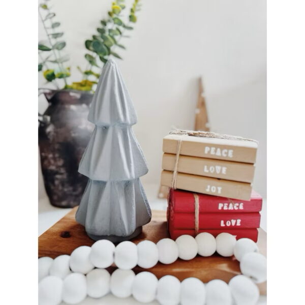 Claypot Christmaa Tree 9” Tall Decorative (Connie) - Image 7