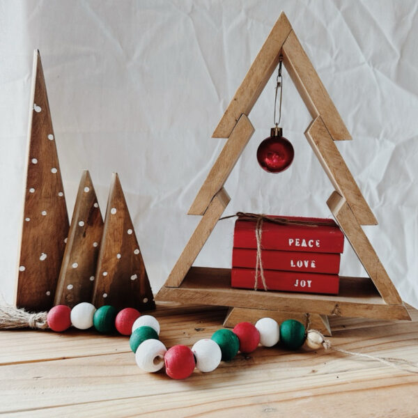 Wooden Christmas Tree 12” Tall (Nicca) - Image 8