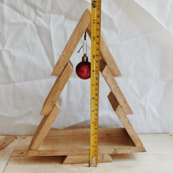 Wooden Christmas Tree 12” Tall (Nicca) - Image 3