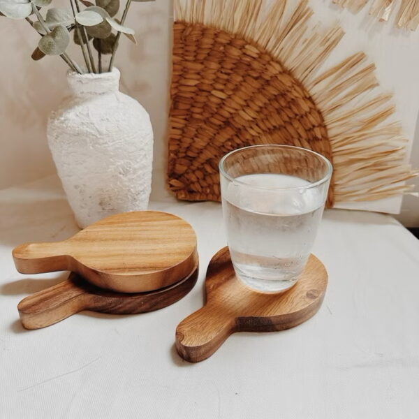 6” Mini Chopping Board Tray Coaster and Decorative (Paco)