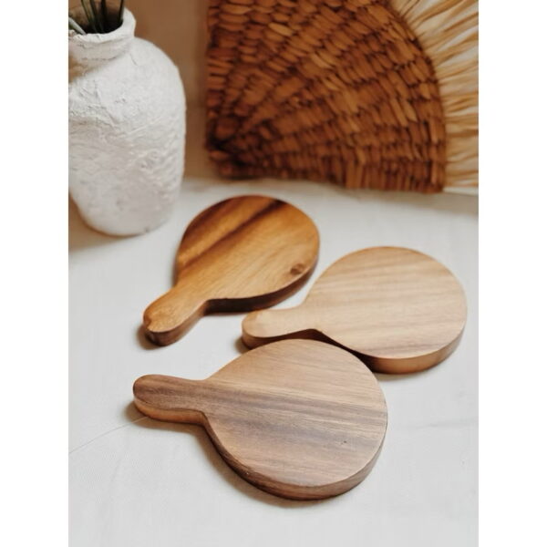6” Mini Chopping Board Tray Coaster and Decorative (Paco) - Image 5