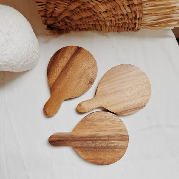 6” Mini Chopping Board Tray Coaster and Decorative (Paco) - Image 3