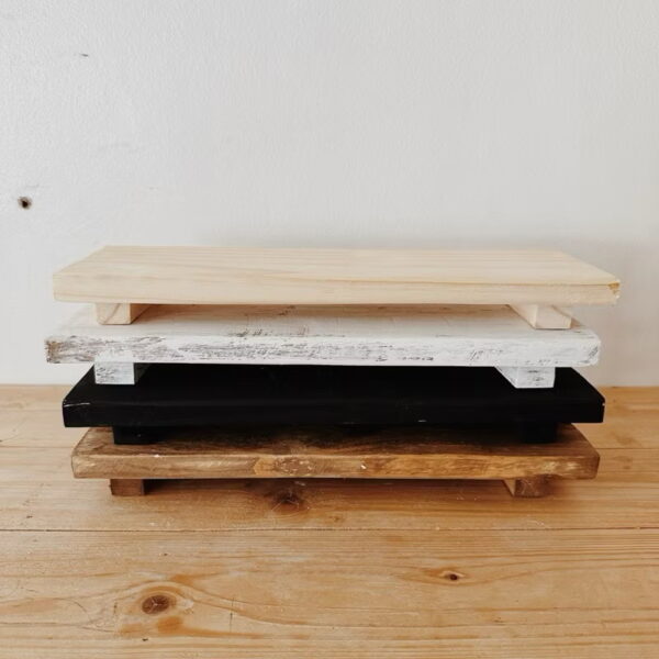 B&Co 12” Wooden Riser Decorative (Risa) - Image 7