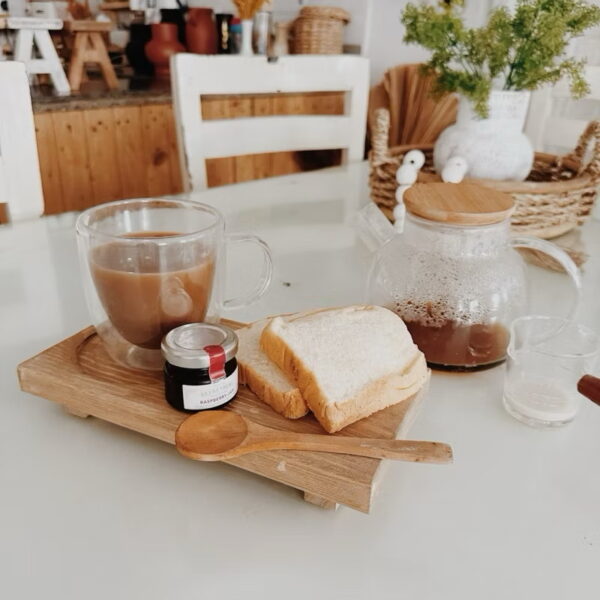 B&Co Wooden Coffee & Spoon Tray (Caleb) - Image 11