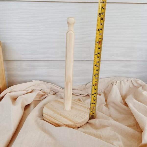 Kitchen Roll/ Tissue Holder Wooden (Thea) - Image 3