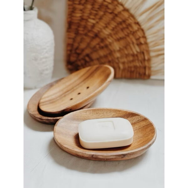 Wooden Soap Dish Decorative (Savon)