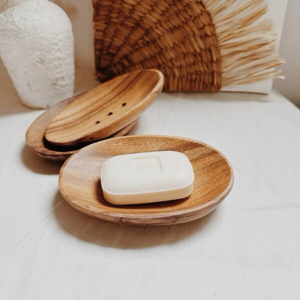 Wooden Soap Dish Decorative (Savon) - Image 6