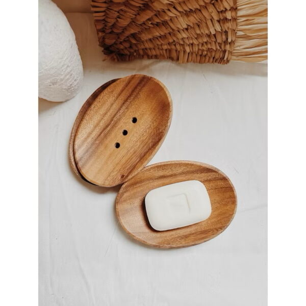 Wooden Soap Dish Decorative (Savon) - Image 4