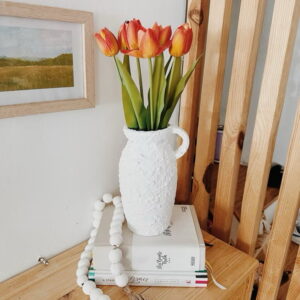 B&Co Handcrafted Clay pot Vintage Vase Decorative (Eva)