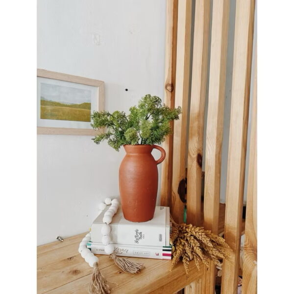 B&Co Handcrafted Clay pot Vintage Vase Decorative (Eva) - Image 11