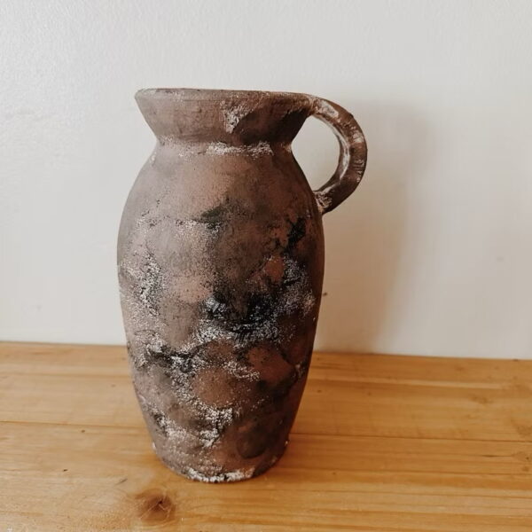 B&Co Handcrafted Clay pot Vintage Vase Decorative (Eva) - Image 2