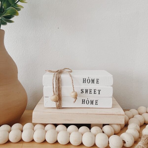 Wooden Mini Book Stack (Maggie) - Image 14