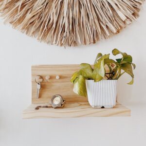 Pots and Keys Holder Shelf (Kameron)