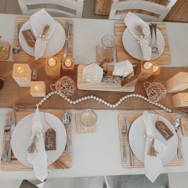 Wooden Placemat and Coaster (Pandora) - Image 9