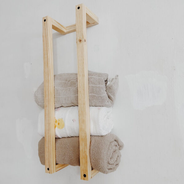 Towel Wooden Rack (Tania) - Image 10