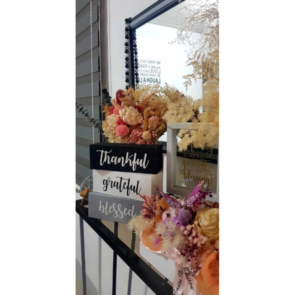 Grateful Blocks Heavy and Solid Farmhouse Decor - Image 2