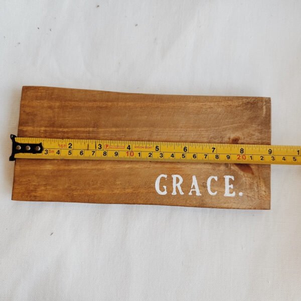 Wooden Block Signage (Gracia) - Image 9