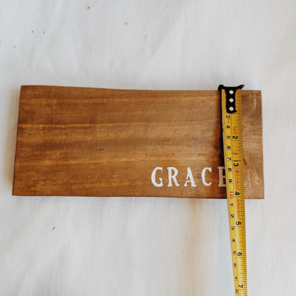 Wooden Block Signage (Gracia) - Image 8