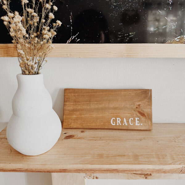 Wooden Block Signage (Gracia) - Image 7