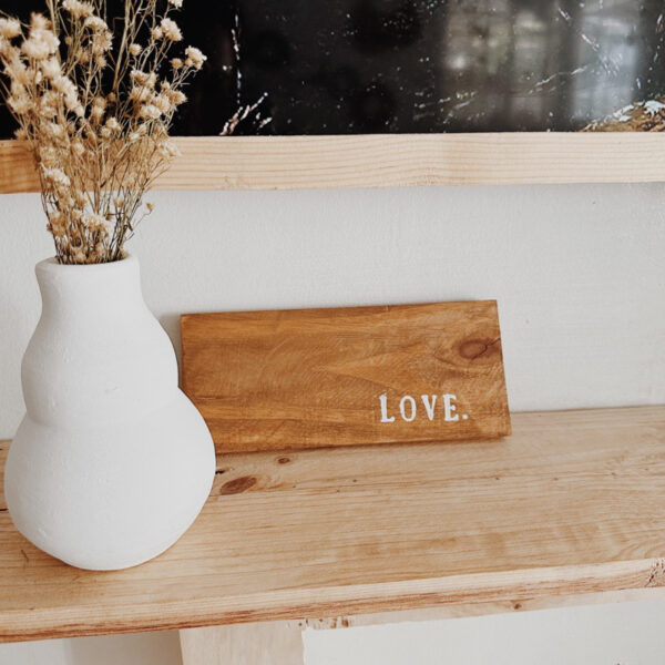 Wooden Block Signage (Gracia) - Image 6