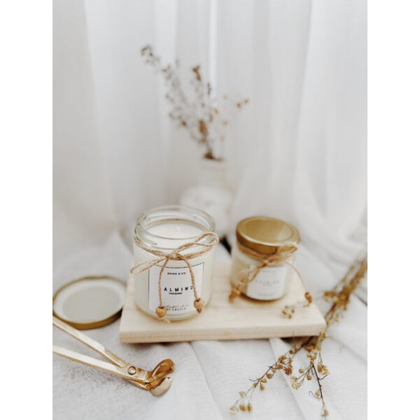CALMING Fresh Bamboo Scent Soy Wax Candle - Image 9
