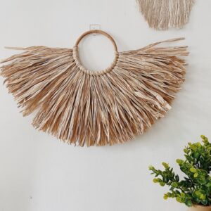 Rafia Short haired Wall Decor Hang (Nimfa)