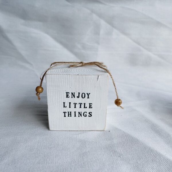 Farmhouse Wooden Blocks Decorative Signs - Image 3