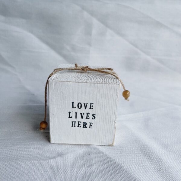 Farmhouse Wooden Blocks Decorative Signs - Image 14
