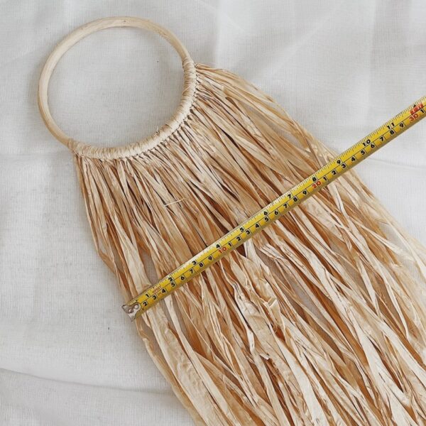 Rafia Long Hair Wall Hang (Helen) - Image 3