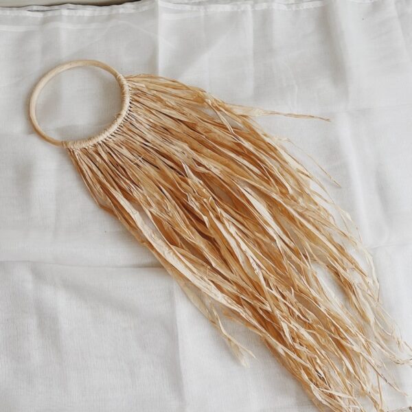 Rafia Long Hair Wall Hang (Helen) - Image 2