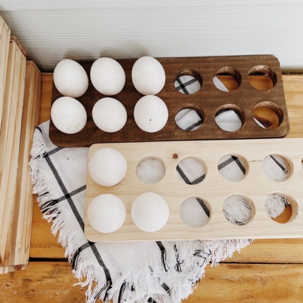Wooden Egg Tray / Egg Holder (Emily) - Image 9