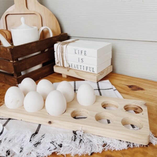 Wooden Egg Tray / Egg Holder (Emily) - Image 7