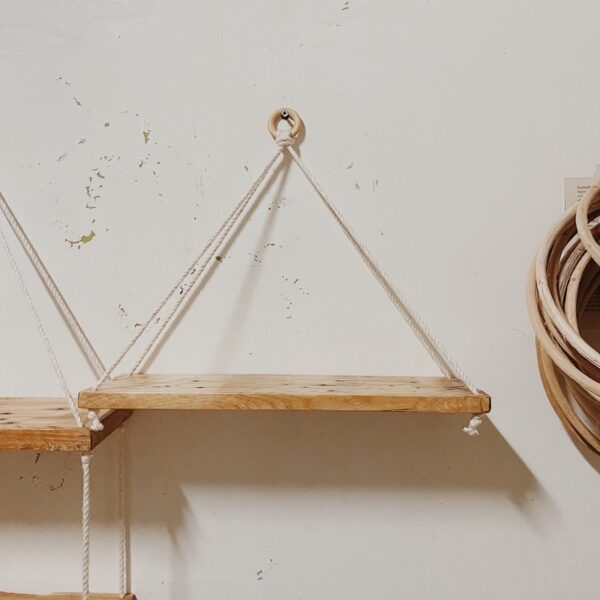 1 layer hanging shelf wooden - Image 2