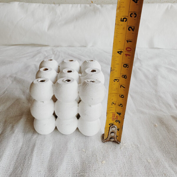 Wooden Bead Vase/ Decor/ Candlelike (Candice) - Image 6