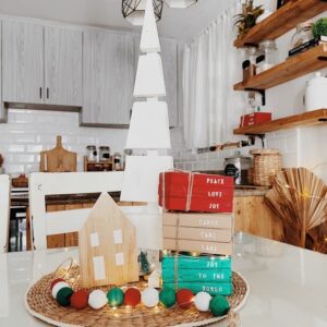 Tall Rustic Wooden Christmas Tree (Thiago)