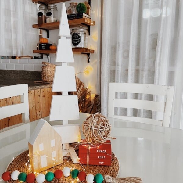Tall Rustic Wooden Christmas Tree (Thiago) - Image 7