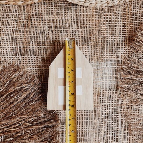 Scandinavian Wooden House Tabletop Decor(Sarina) - Image 4