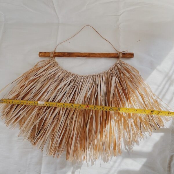Rafia Wall Hanging Tribal with dowel (Rhoda) - Image 3