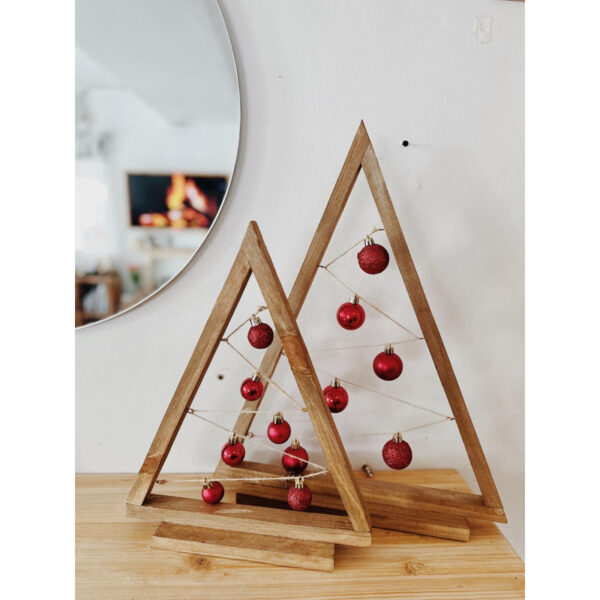 Minimalist Wooden Christmas Tree Set of 2 (Mildred) - Image 12